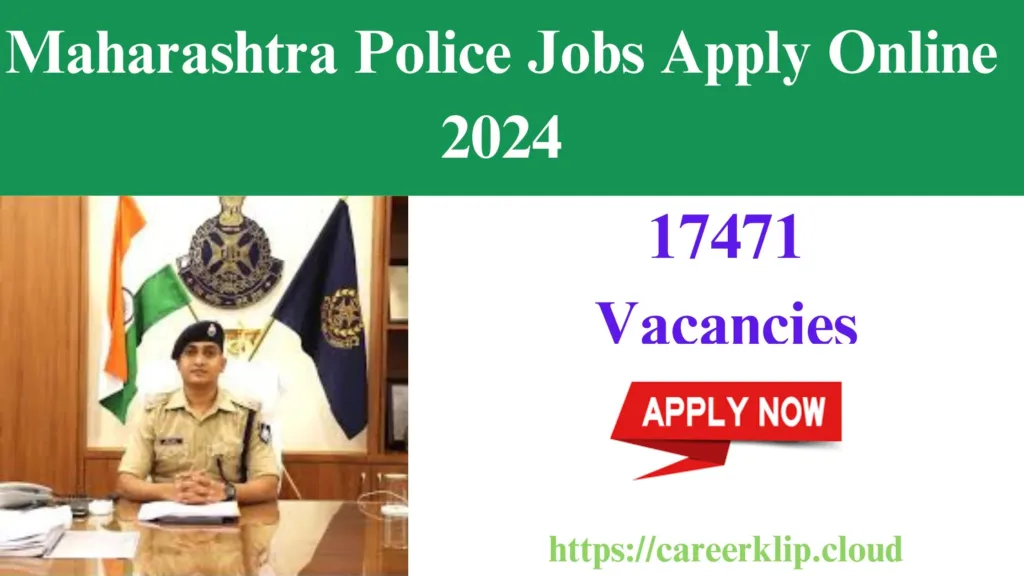 Maharashtra Police Jobs Apply Online 2024